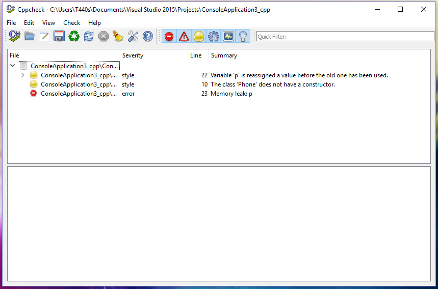 เพิ่มคุณภาพของ Code ด้วย CppCheck – anurocha